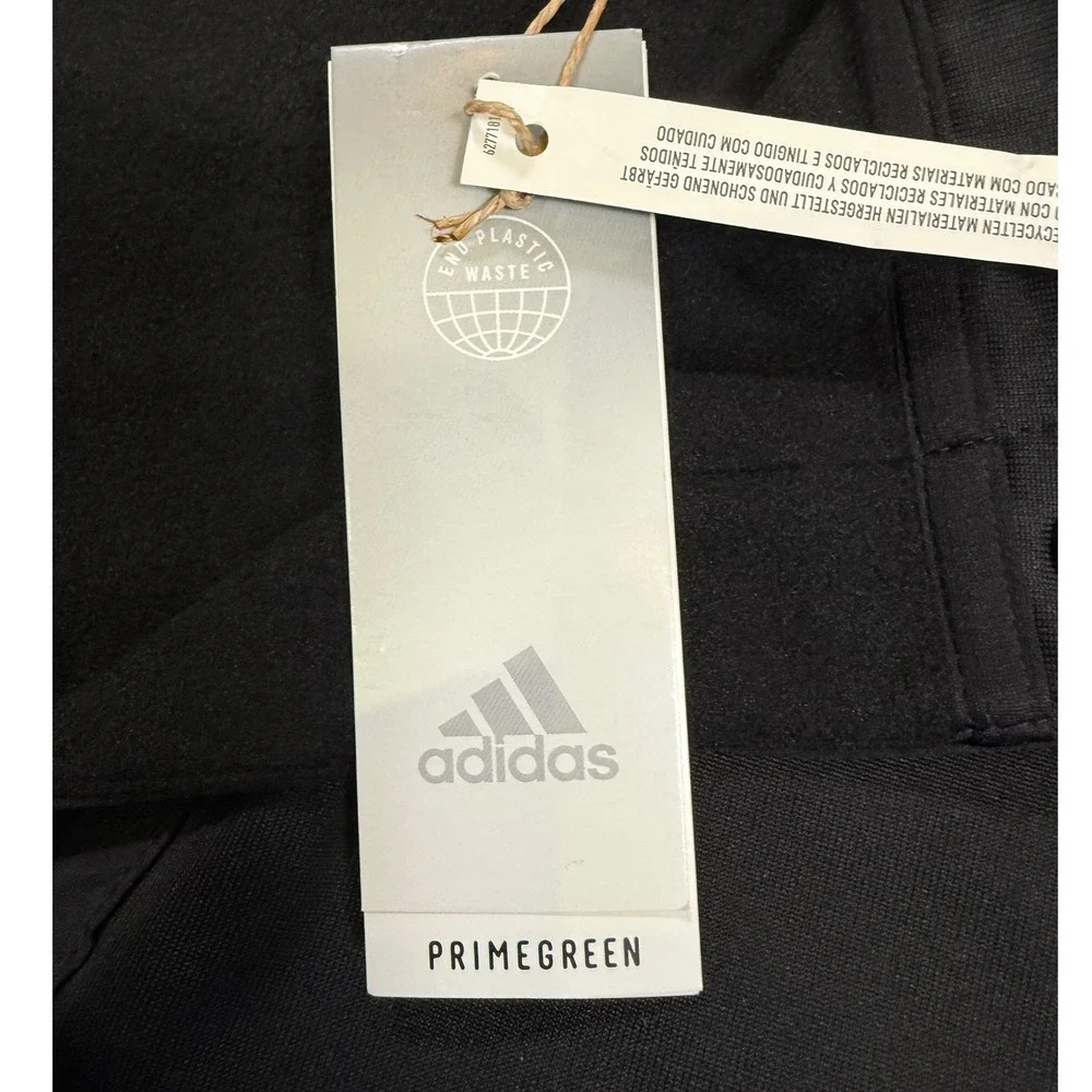 Adidas Men Black‎ Grey Colorblock Pullover Jacket Primegreen Size XL